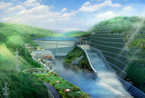 阿克塞老挝南塔河1号水电站项目